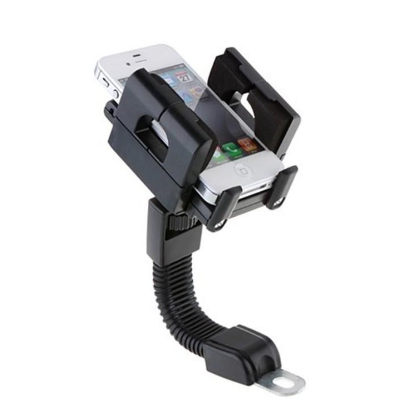 Giá đỡ điện thoại kẹp 4 góc gắn kính chiếu hậu xe máy 206643 tặng khăn lau xe đa năng    Loại chất lượng