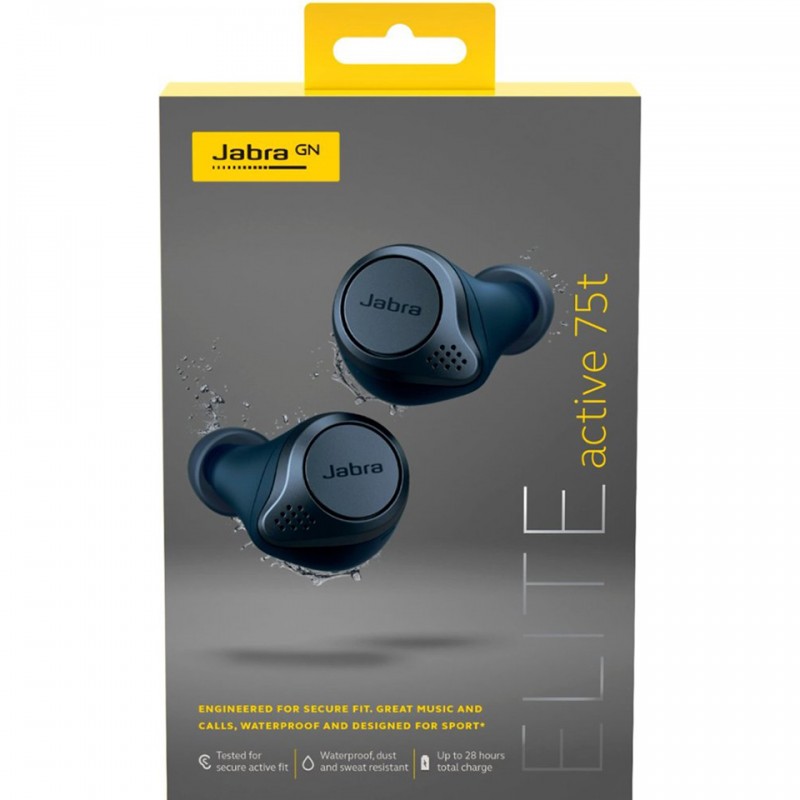 Tai Nghe True Wireless Jabra Active 75T - Hàng Chính Hãng