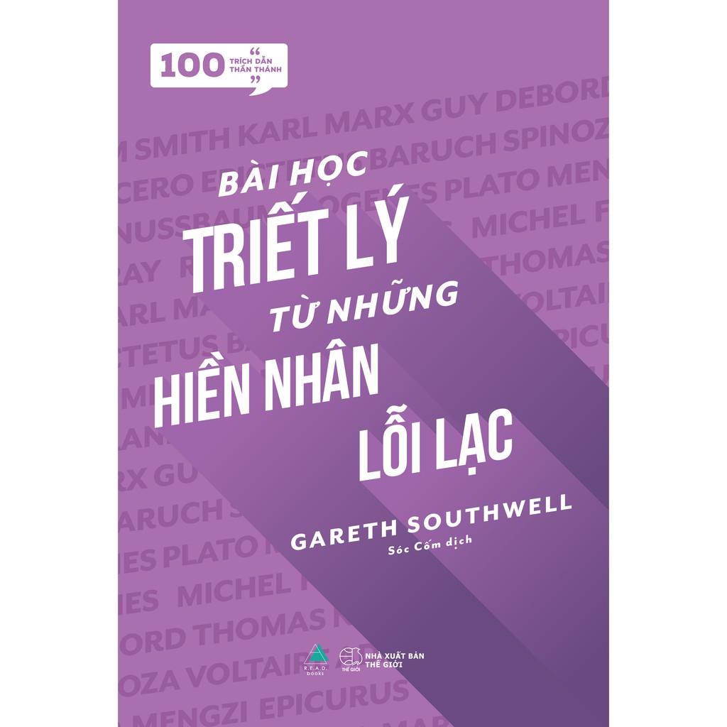 Bài học triết lý từ những hiền nhân lỗi lạc  (tặng kèm bookmark)