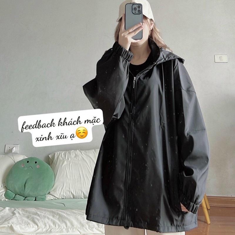 Áo Khoác dù nam nữ Unisex Basic Mặt Cười 2 Lớp thiết kế độc lạ gian đơn hot trend của năm tp952 mới