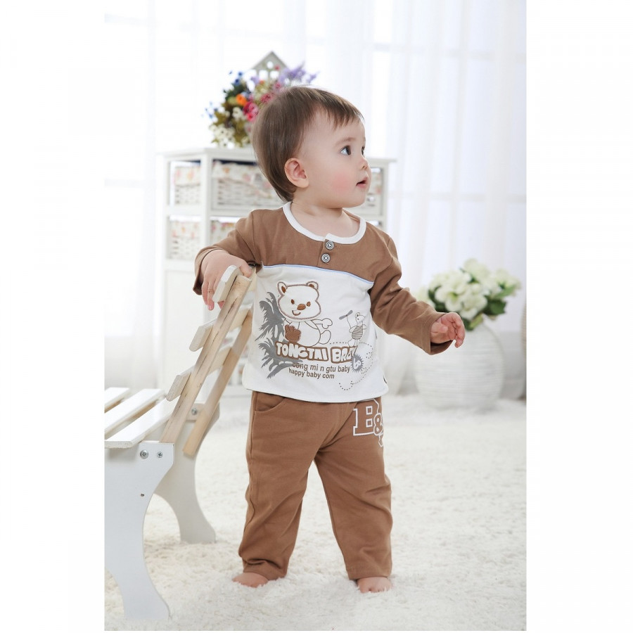 Bộ body cotton cho bé TET14