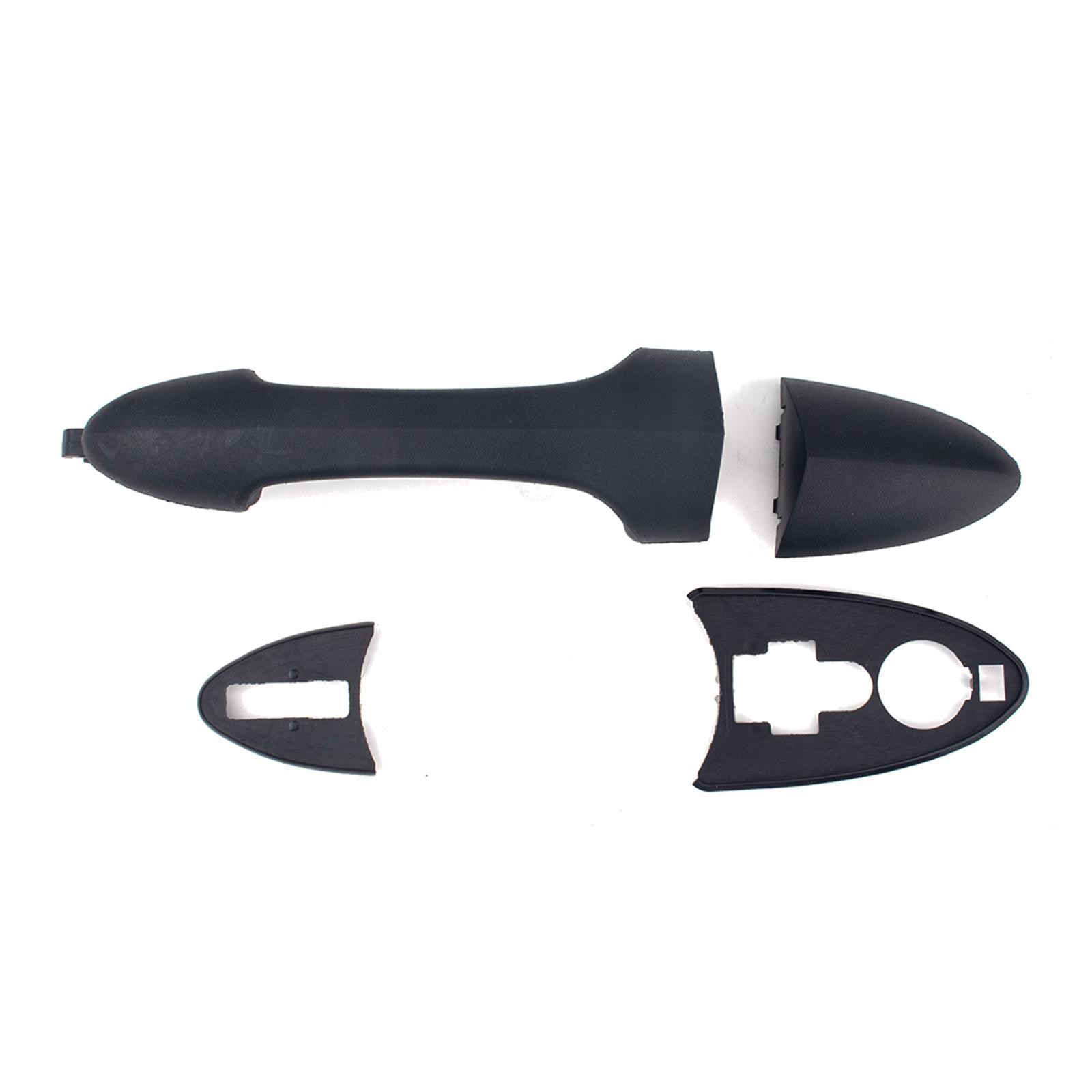 Car Exterior Outer Door Handle Kit Trim for Foucs 2000-2007 Rear