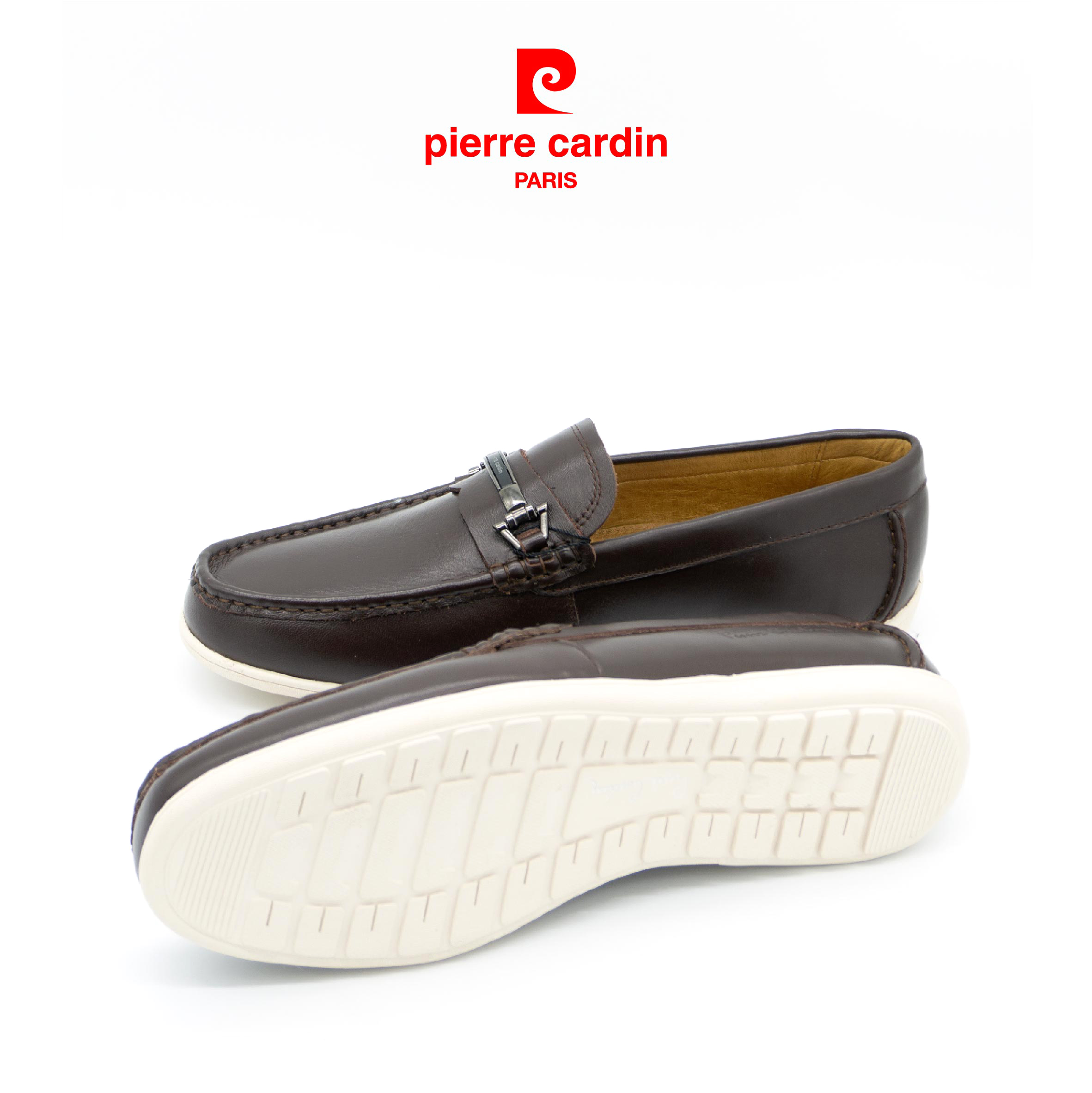 Giày lười da Pierre Cardin PCMFWLE 322BRW