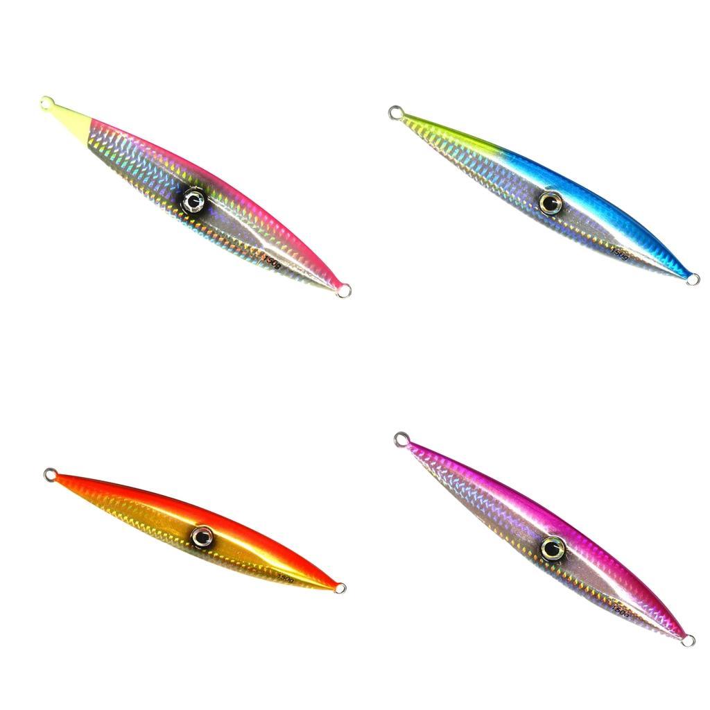150g 16.3cm Metal Fishing Lure Vertical Jigging Bait Hard Heavy Weight Bait Crankbait for Casting