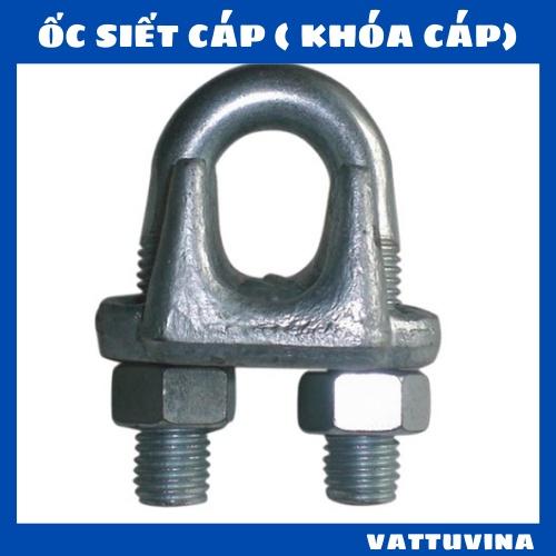 Ốc siết cáp - khóa cáp - cóc kẹp cáp - size 3mm, 5mm, 6mm, 8mm, 10mm, 12mm