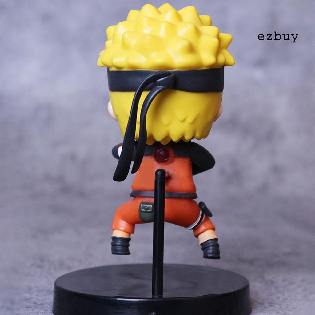 Set 3 Mô Hình Nhân Vật Anime Naruto Dùng Để Trang Trí Bàn Làm Việc