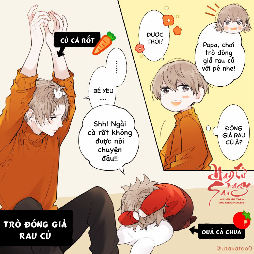 papa khi đi làm và khi ở nhà chapter 12 4