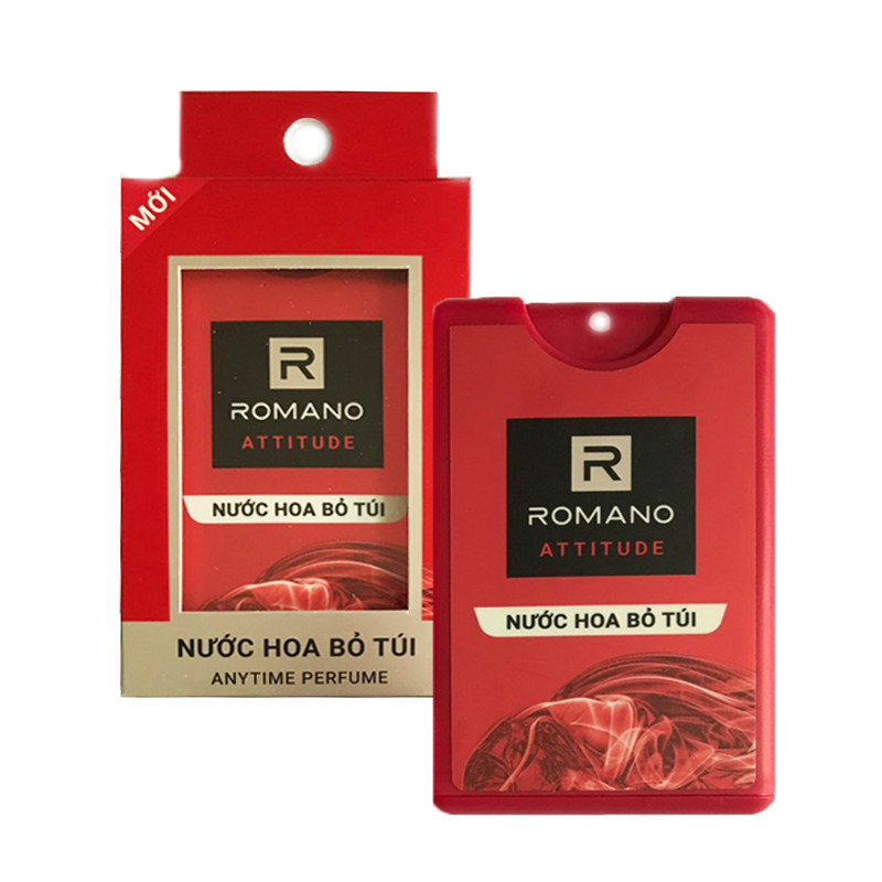 Nước hoa bỏ túi Romano Attitude 18ml