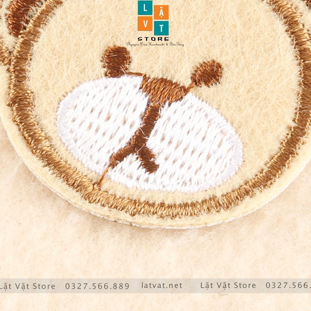Patch ủi quần áo, Sticker miếng dán Gấu Teddy bé bỏng cực kì dễ thương, dán Vali, tủ lạnh, tạo điểm nhấn...