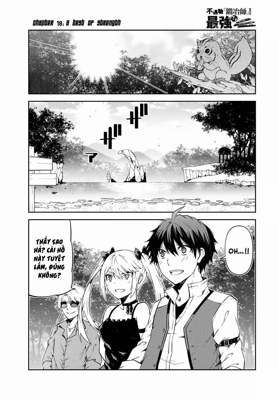 từ chức nghiệp yếu nhất trở thành "thợ rèn" mạnh nhất chapter 18 1