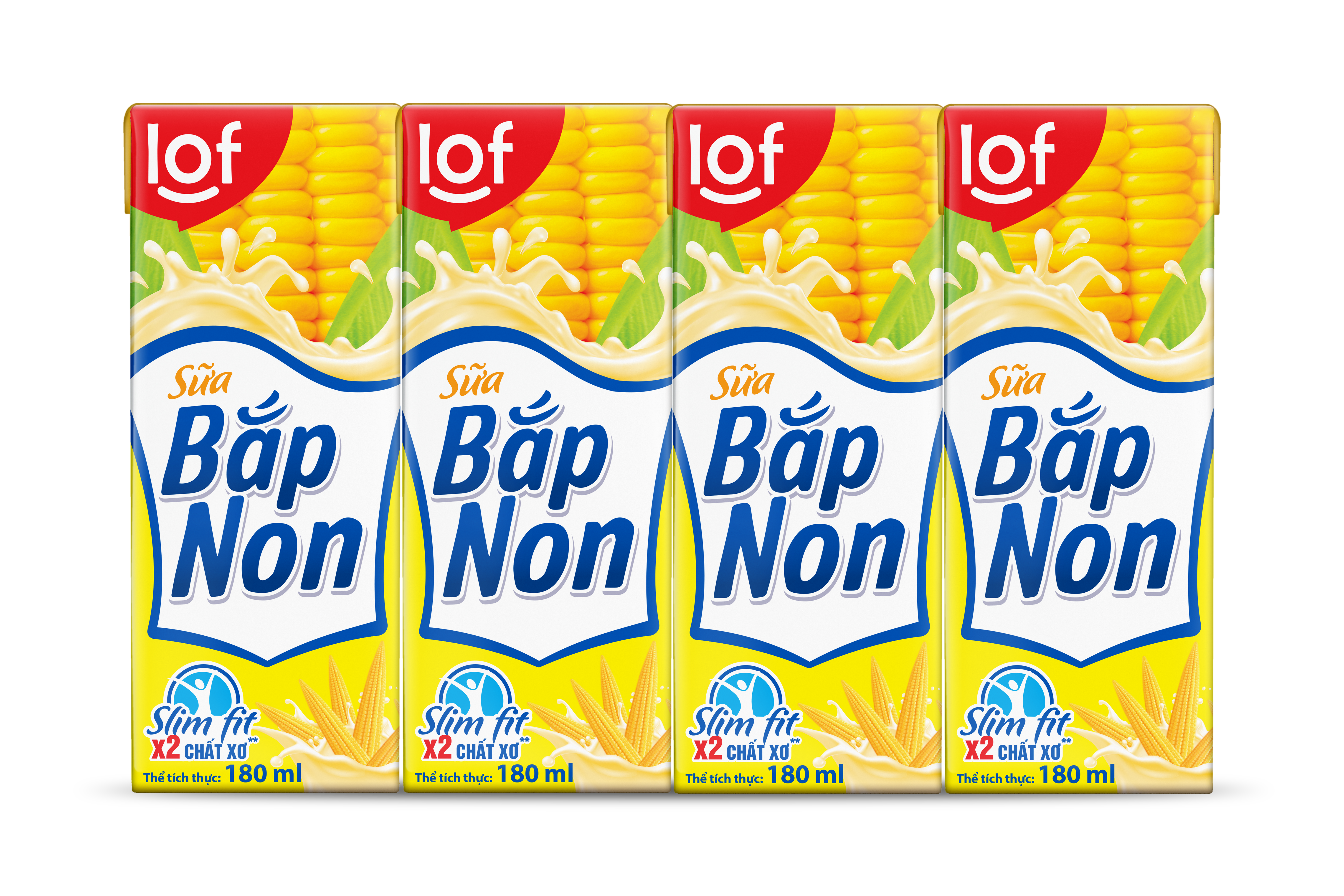 Lof sữa bắp non thùng 24 hộp x 180ml