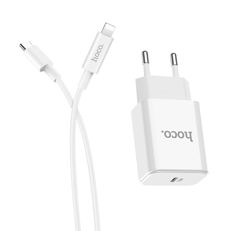 Bộ sạc nhanh Type C to Lightning tương thích iPhone 1m - Hàng chính hãng