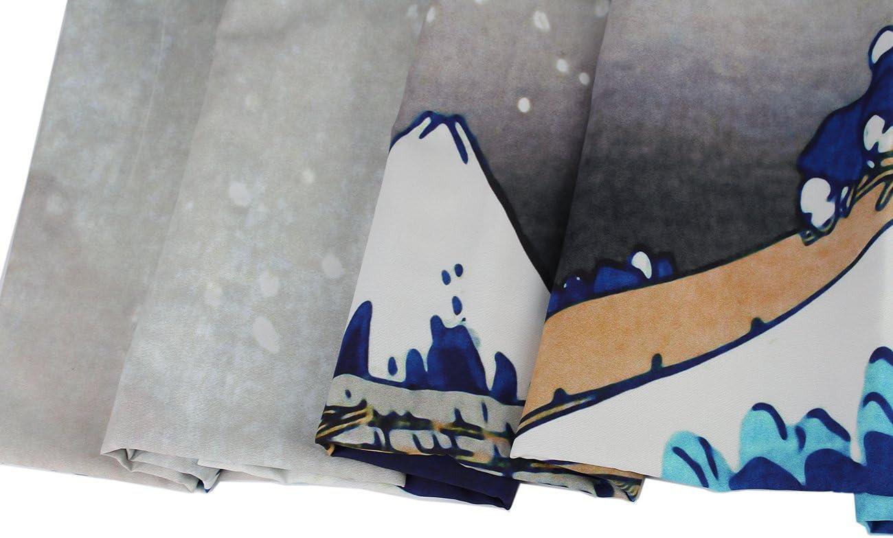 Tấm thảm treo tường treo - Kanagawa Wall Tapestry, Truyền cảm hứng cho các mẫu nghệ thuật của thiên nhiên - Trang trí cho phòng khách, phòng ngủ, ký túc xá, sóng, 200x150cm