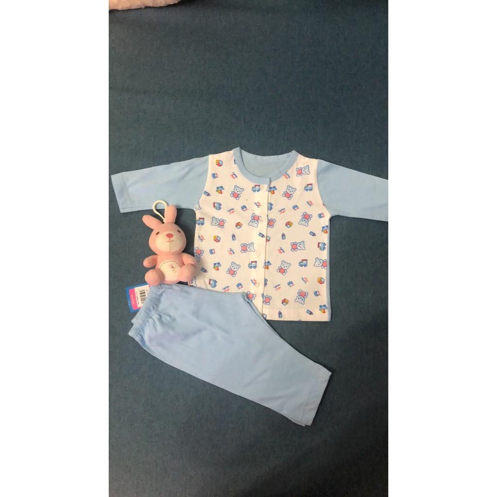 Đồ bộ dài tay cho bé gái 100% cotton