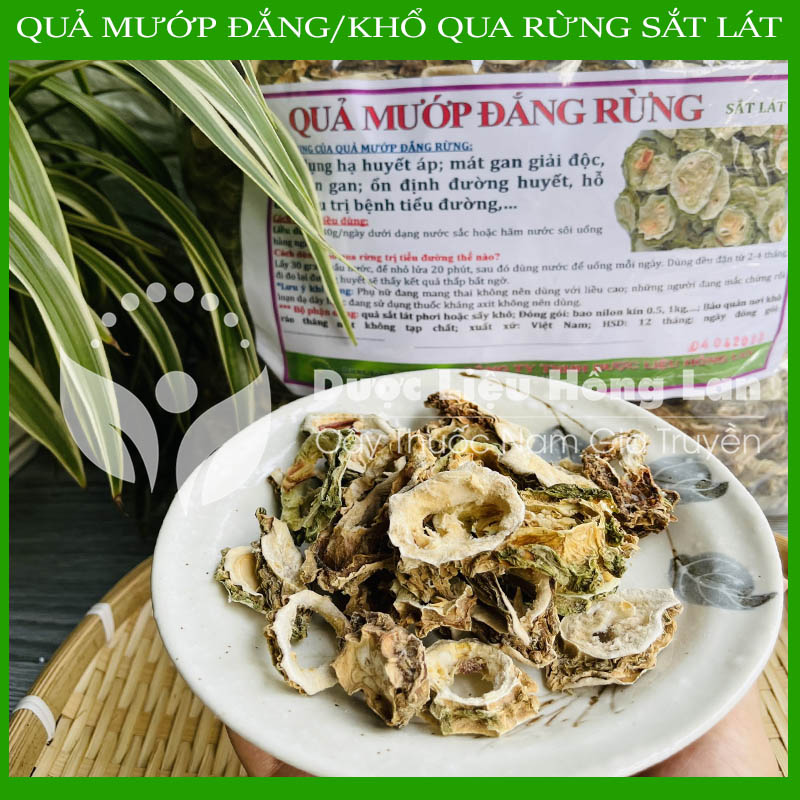 ✅ 500g Trái Khổ Qua (mướp đắng) Rừng sắt lát khô sạch