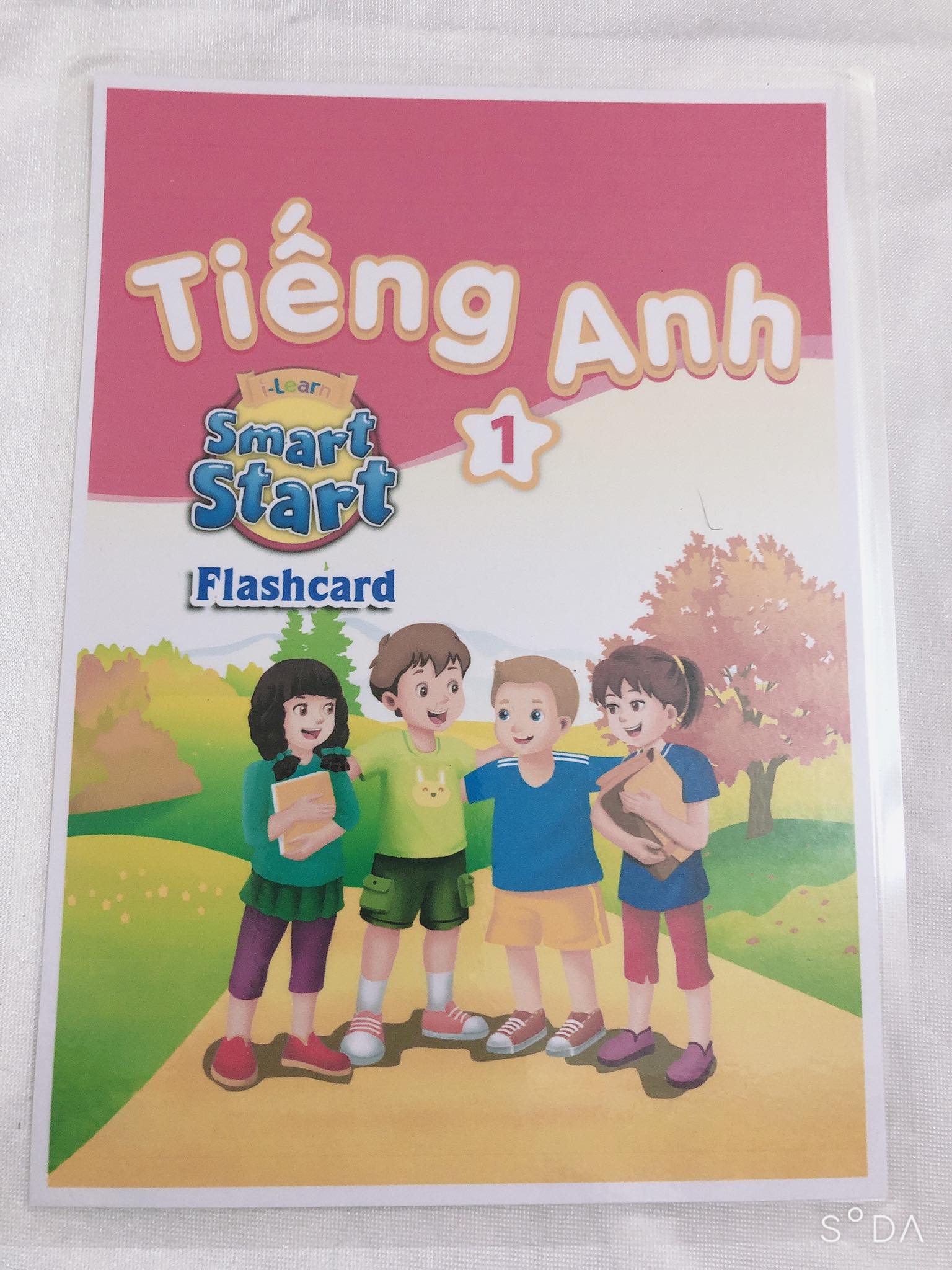 FLASHCARD TIẾNG ANH LỚP 1 Ép Platics Bền Đẹp