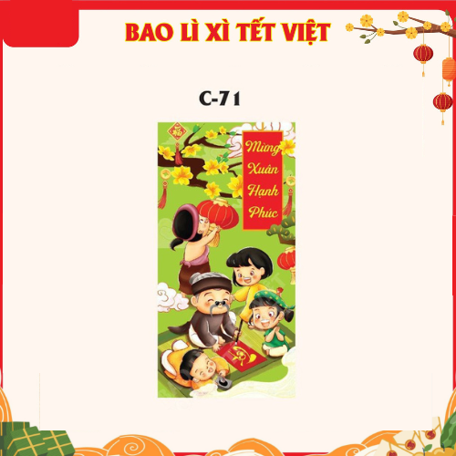 Bao Lì Xì 2023 Set 10 cái