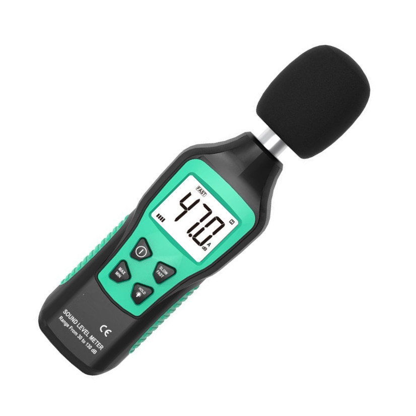 Thiết bị cầm tay đo cường độ âm thanh cảm biến siêu nhạy bảo vệ thính giác