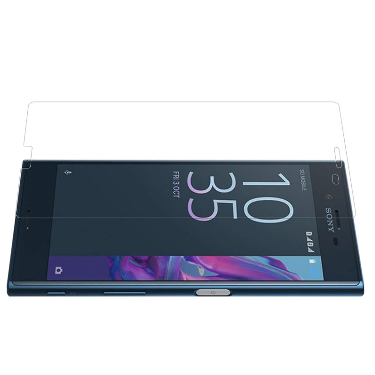 Tấm dán kính cường lực 9H cho Sony Xperia XZ Premium chống vỡ, chống xước màn hình hiệu Glass Pro