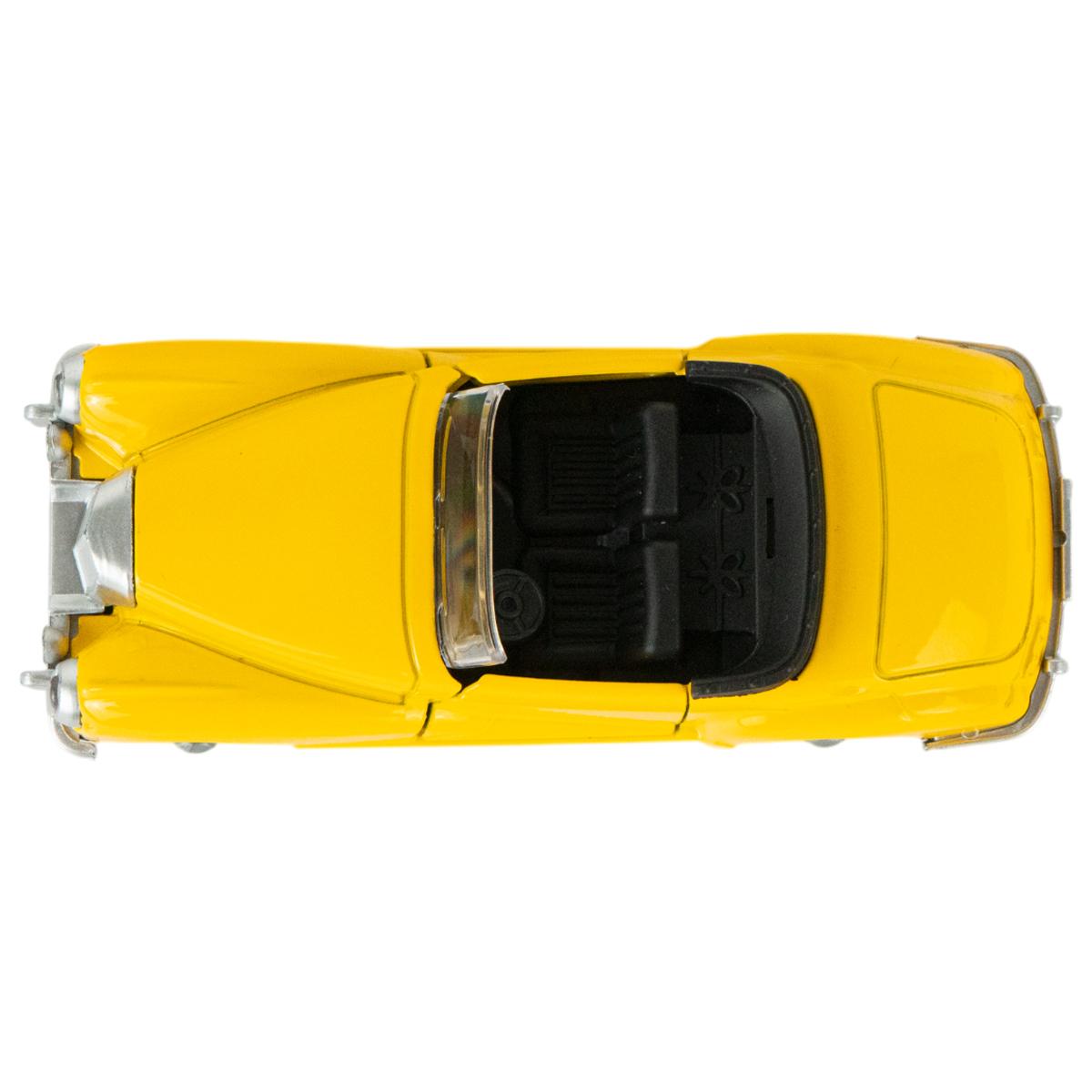 Đồ Chơi Mô Hình Xe MB Cổ Điển Chạy Trớn - Toys&amp;Joys 13223 - Màu Vàng