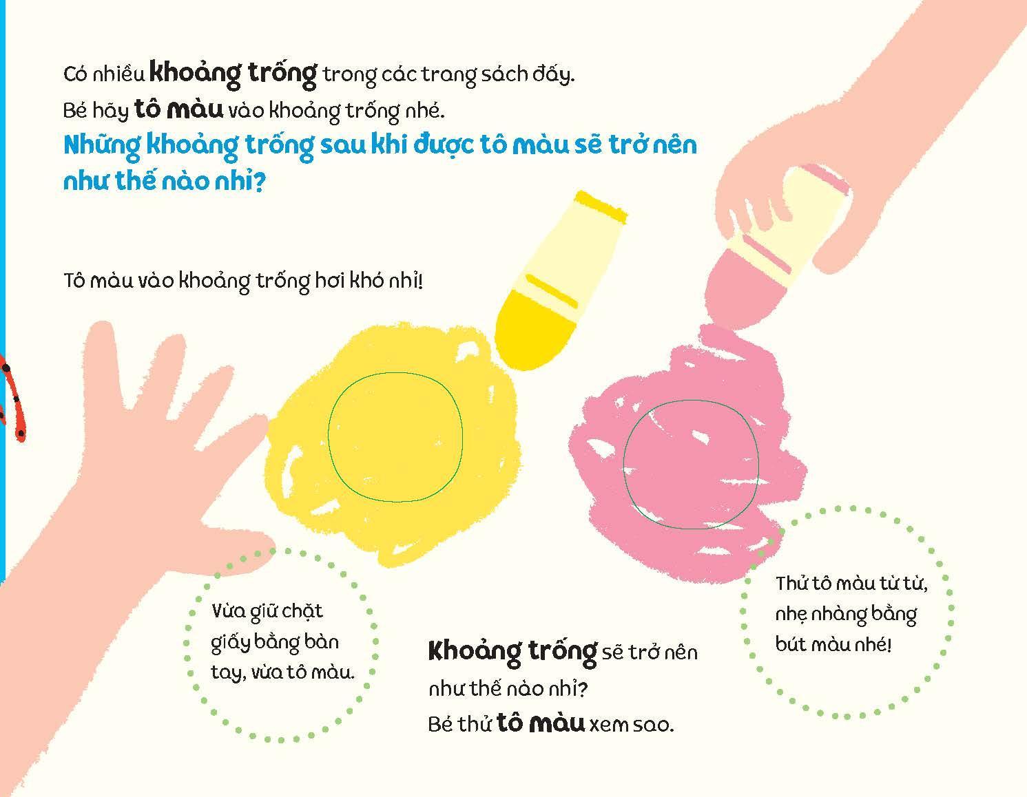 Sách - Tủ Sách Vui Để Học - Dòng Sách Cầm Tay - Sách Tô Màu - Tô Màu Vào Khoảng Trống