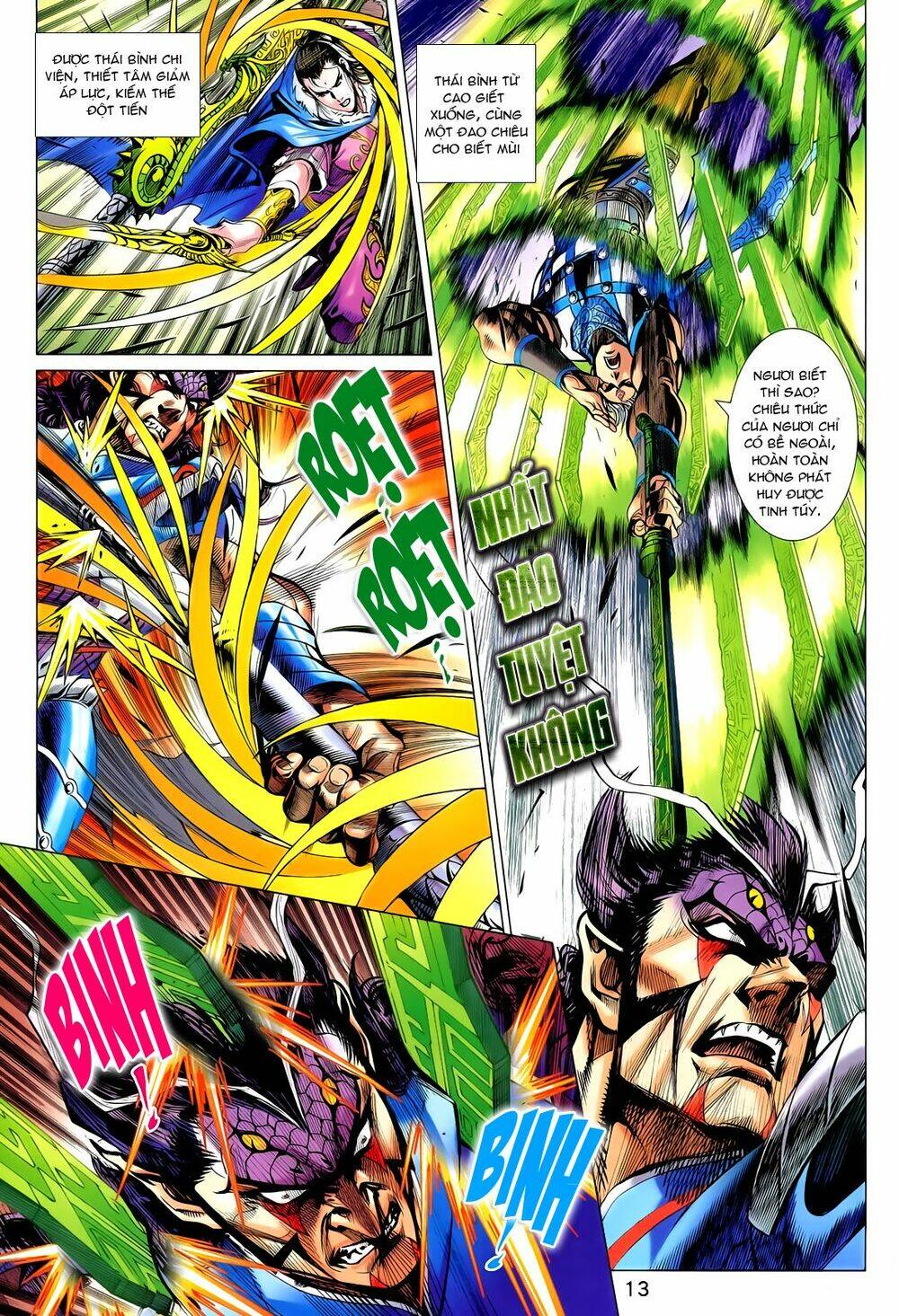 thần binh vấn thiên chapter 15 13