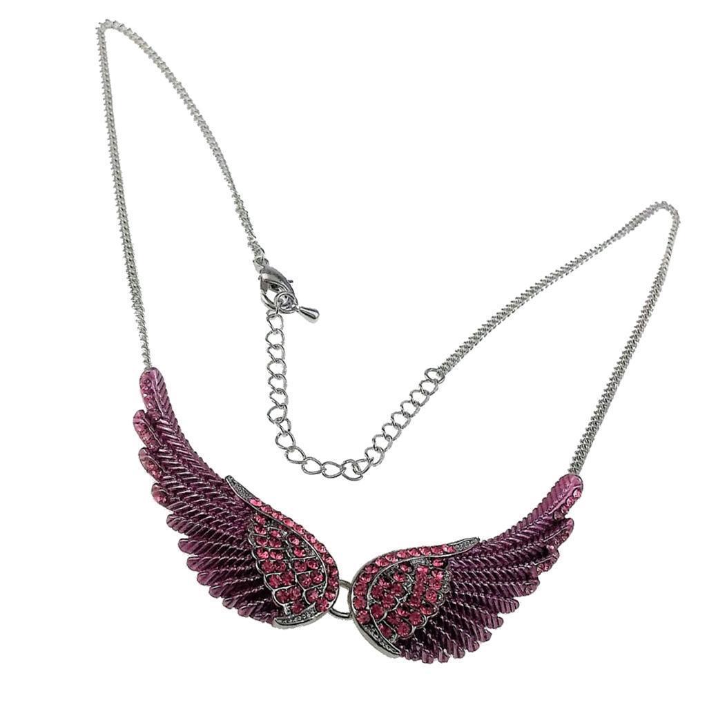 Vantage Angle Wings Necklace Wings Choker Pendant Women Fashion Jewelry
