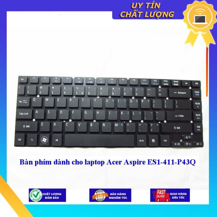 Bàn phím dùng cho laptop Acer Aspire ES1-411-P43Q - Hàng Nhập Khẩu New Seal