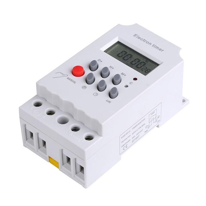 Công tắc hẹn giờ KG 316 T II, công suất 25A khóa phím 4.9