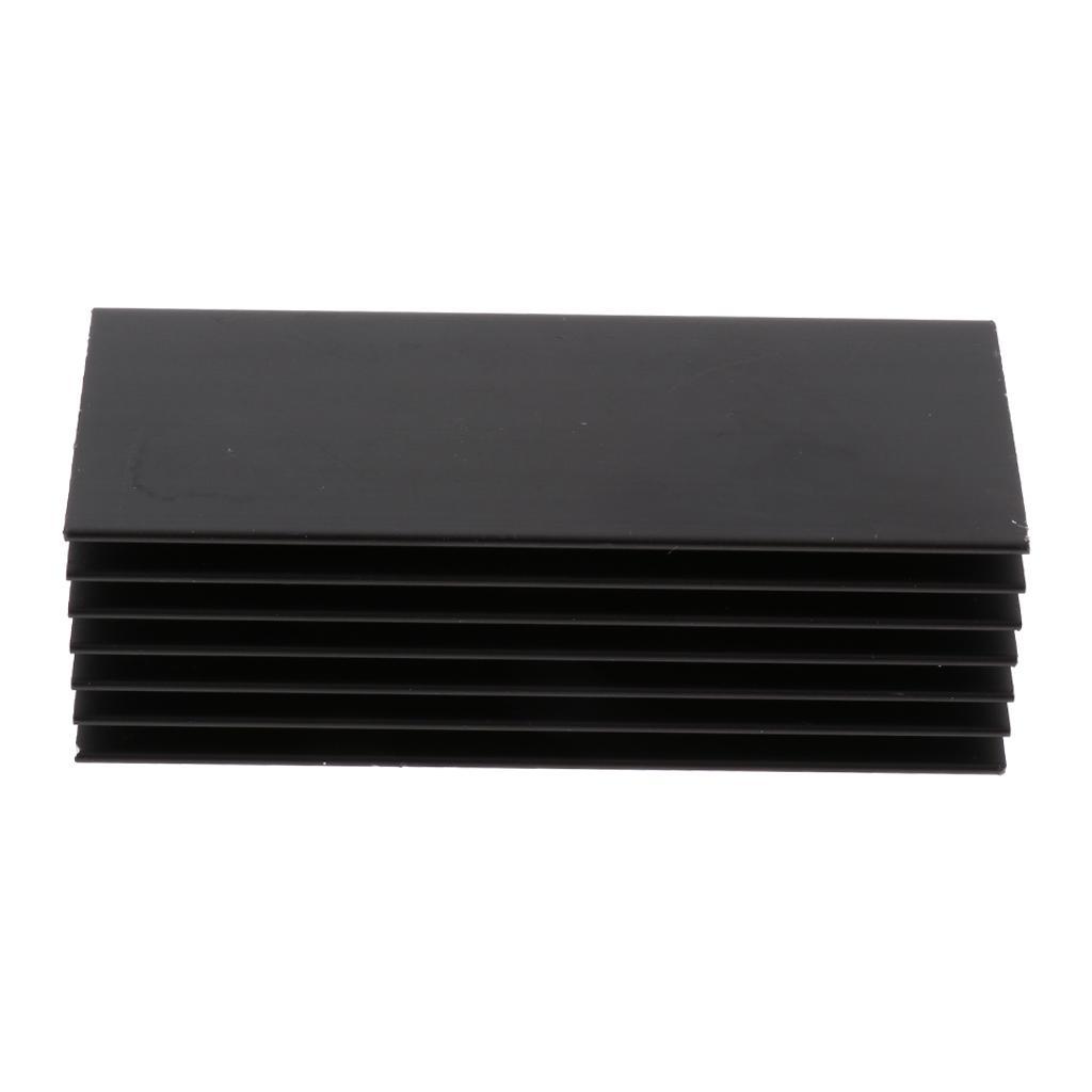 M.2 NVMe SSD Heatsink Cooler Solid State Drive Heat Sink Cooling Fin -Black