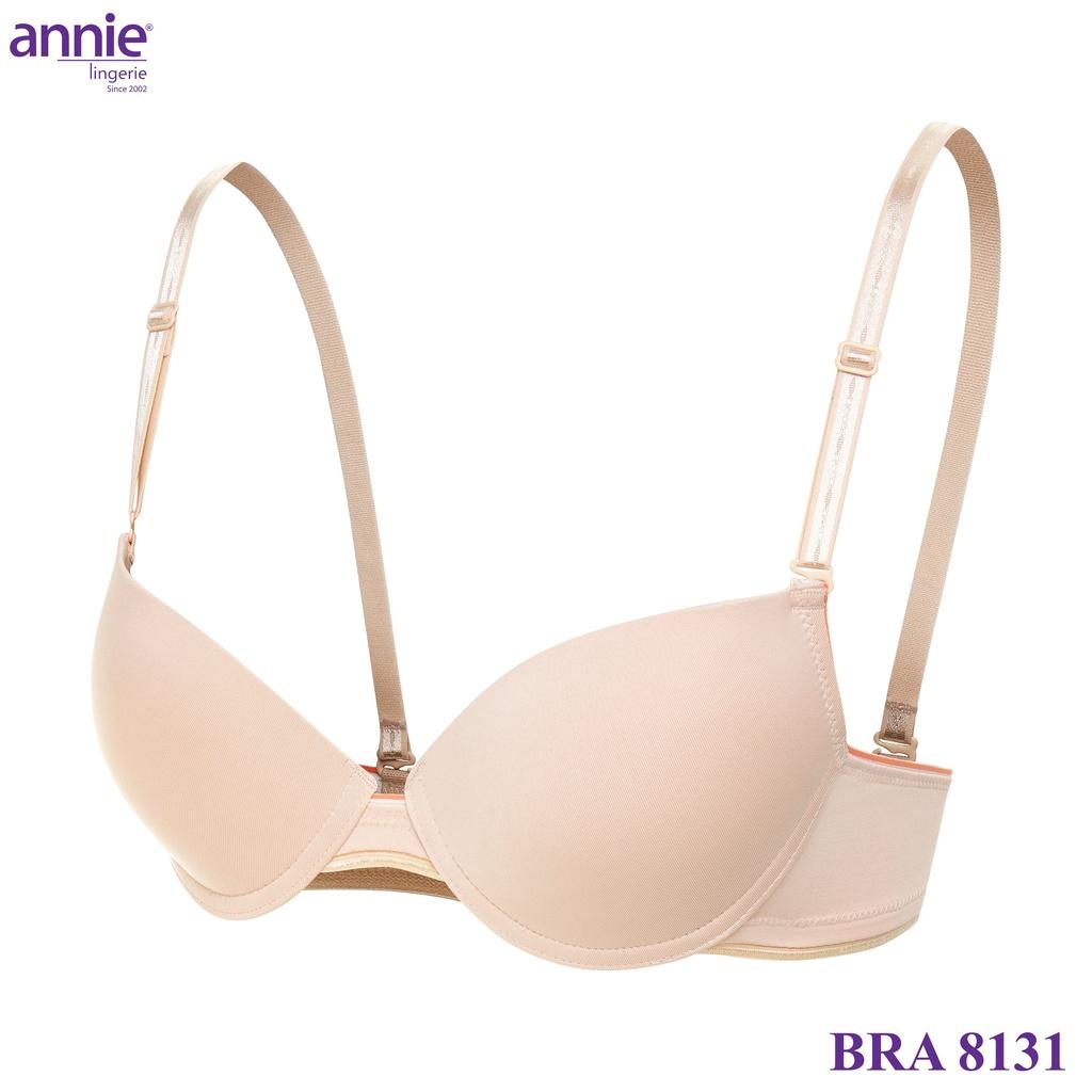 Hình ảnh Áo Ngực Cao Cấp Tạo Dáng Ngực annie bra 8131 mút vừa, trơn, ôm ngực vải lót cotton thấm hút tốt thoáng mát mặc thoải mái