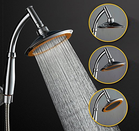 Bộ vòi sen tắm tăng áp lực nước Inox javal ( Vòi sen, dây lò xo, giá đỡ vòi, ốc vít... ) tiện lợi, cao cấp