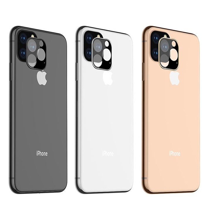 Bộ dán viền cường lực chống trầy xước camera cho iPhone 11 Pro/ iPhone 11 Pro Max ( Sản phẩm có 3 màu )- Hàng nhập khẩu