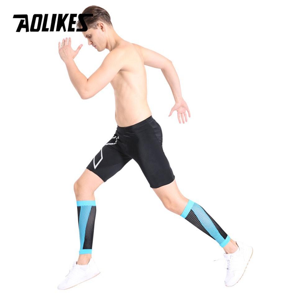 Bộ đôi đai bảo vệ bắp chân khi chơi thể thao Aolikes AL7965 (1 đôi) chinhhang