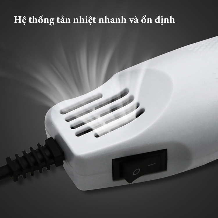 Máy Khò Nhiệt, Thổi Nhiệt Mini Cắm Điện 220v Tiện Dụng, Nhiệt Độ 220 Độ C