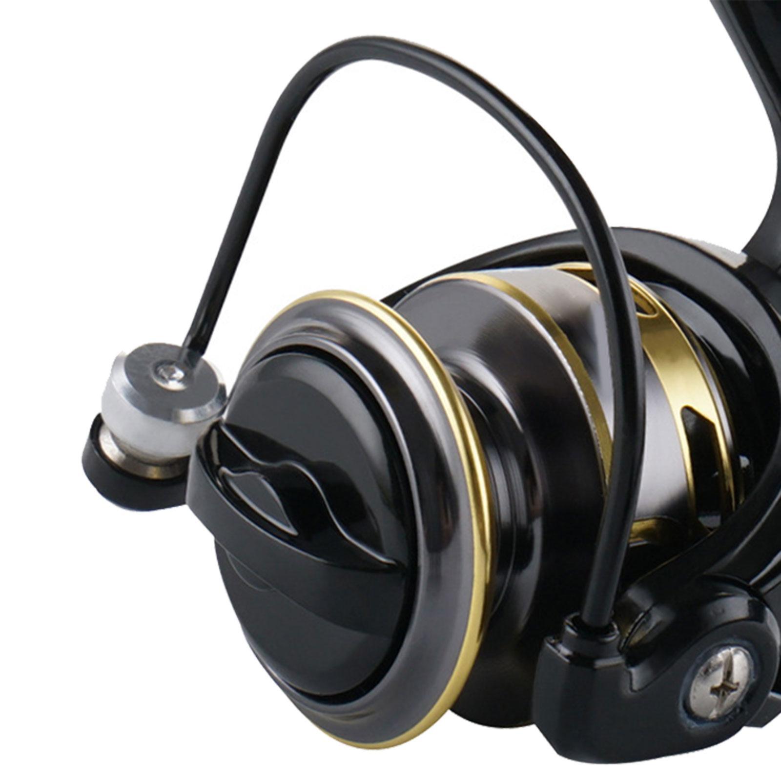 Fishing Reels with Lines 5.2:1 Freshwater Saltwater Mini Hand Reel