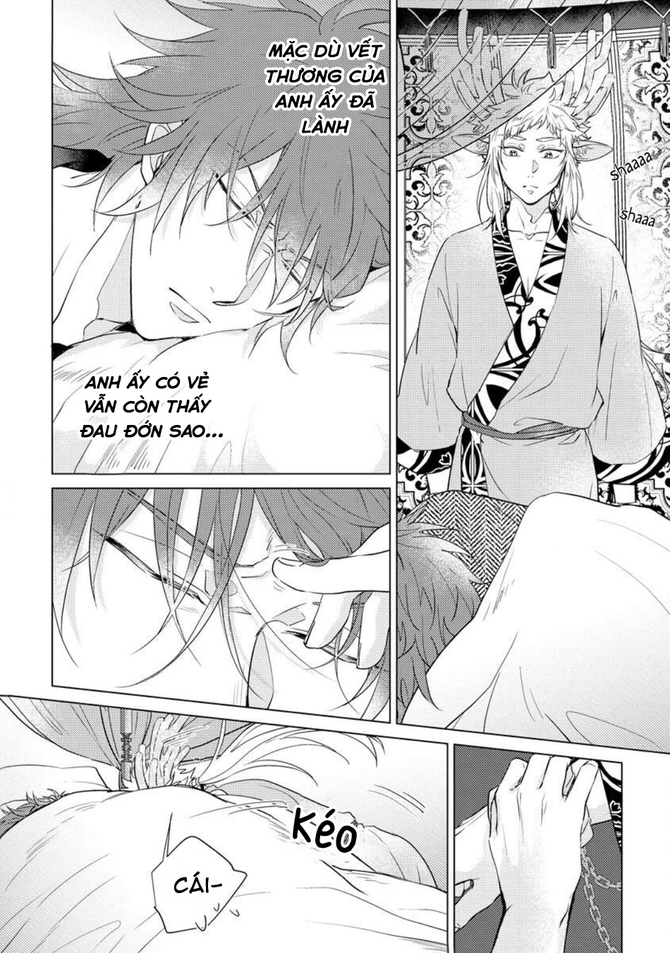 gặp gỡ em, thú nhân màu chàm trắng chapter 4 16