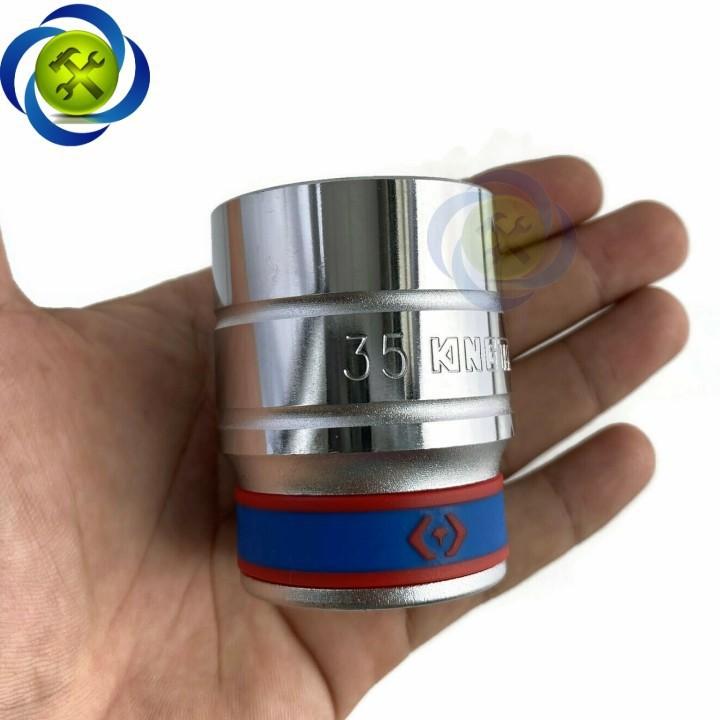 Tuýp 35mm loại 3/4 Kingtony 633535M loại ngắn 6 cạnh màu trắng