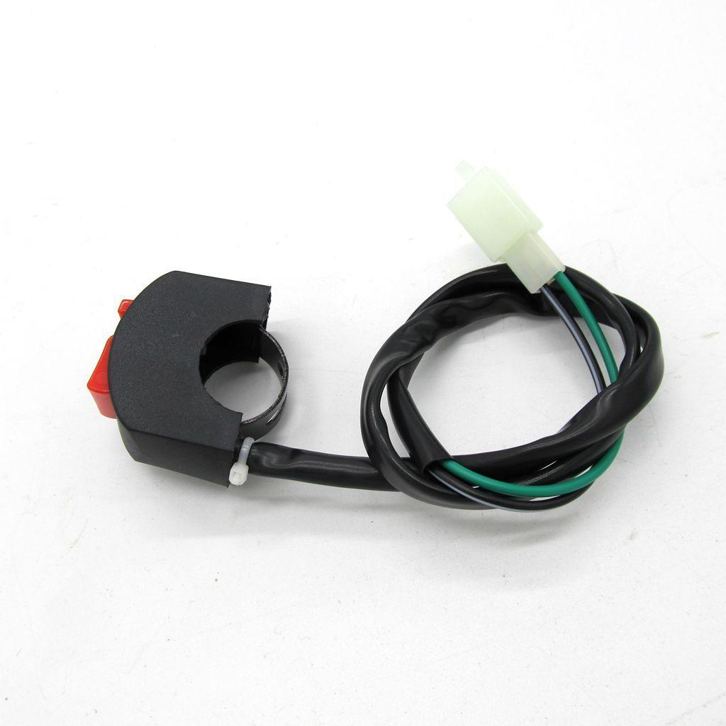 3 Pieces Handlebar Starter Kill Switch For DirtBike 50/70/90/110/125cc
