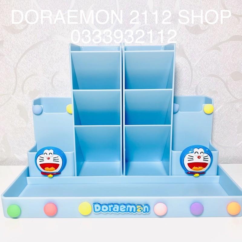 KỆ CẮM BÚT DORAEMON - KỆ ĐỰNG ĐỒ TRANG ĐIỂM DORAEMON