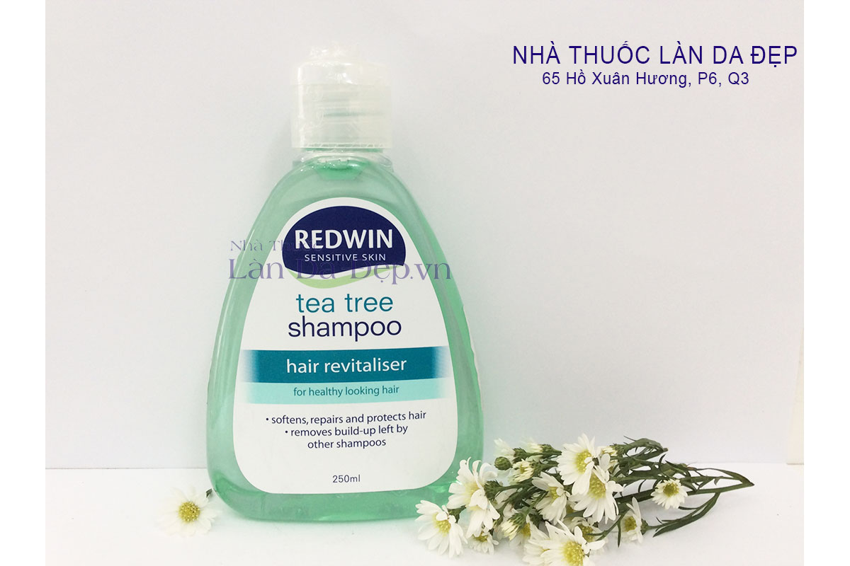 Dầu gội Redwin Tea Tree Shampoo Hair Revitaliser 250ml