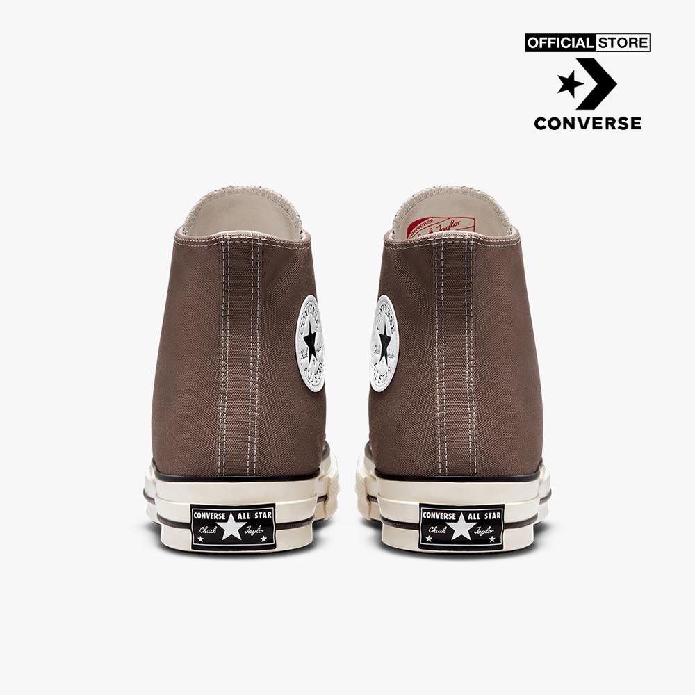 CONVERSE - Giày sneakers cổ cao unisex Chuck Taylor All Star 1970s A00753C-GRE0_BROWN
