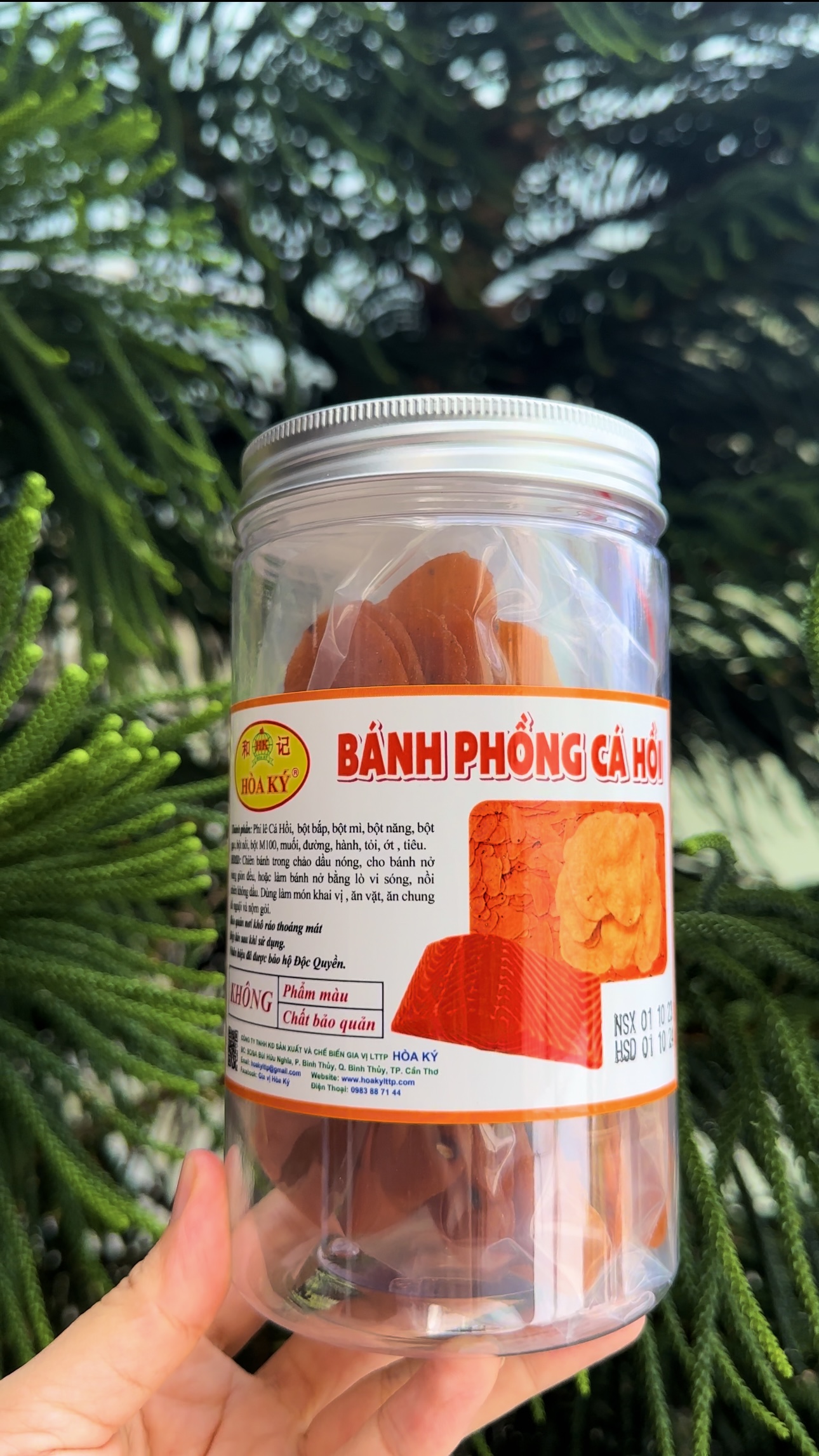 Bánh Phồng Cá Hồi 300gr