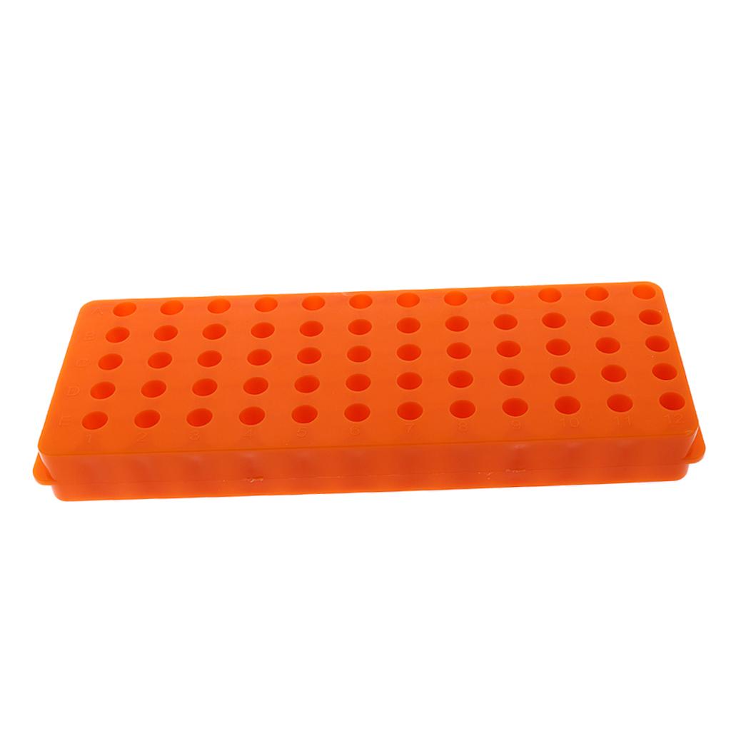 Lab Test Centrifuge Tube Rack 60Holes Different Size for 0.5ml 1.5ml 2ml 5ml
