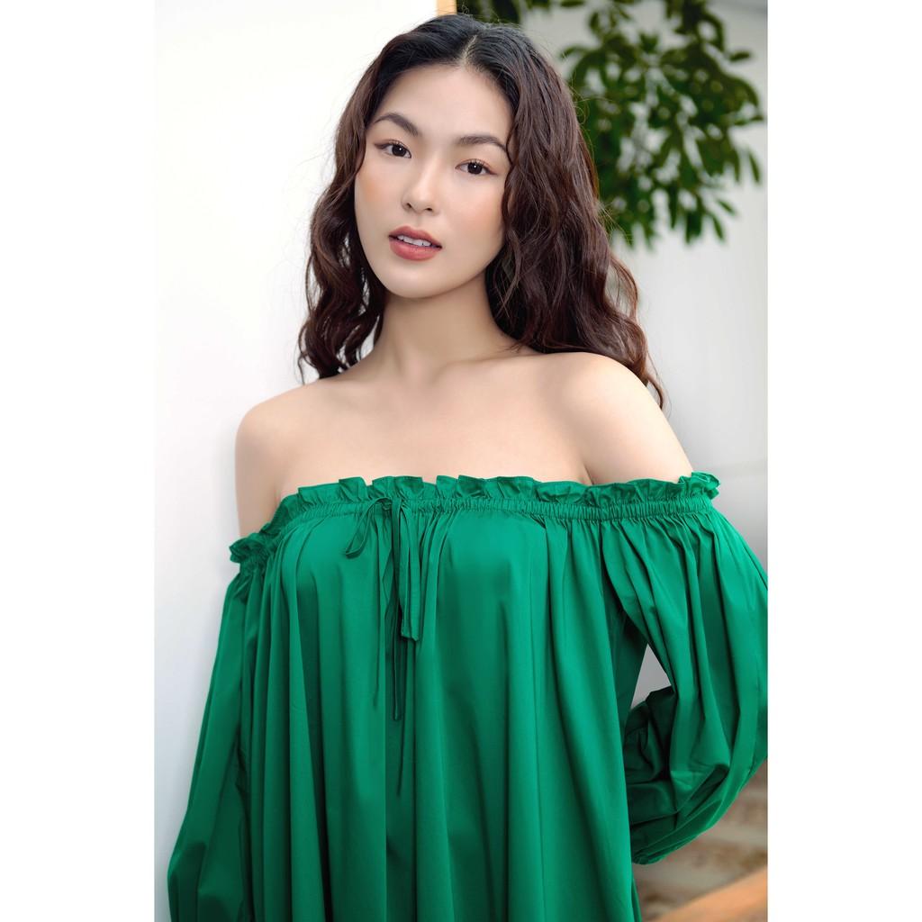 LIIN - Đầm nữ suông trễ vai gợi cảm