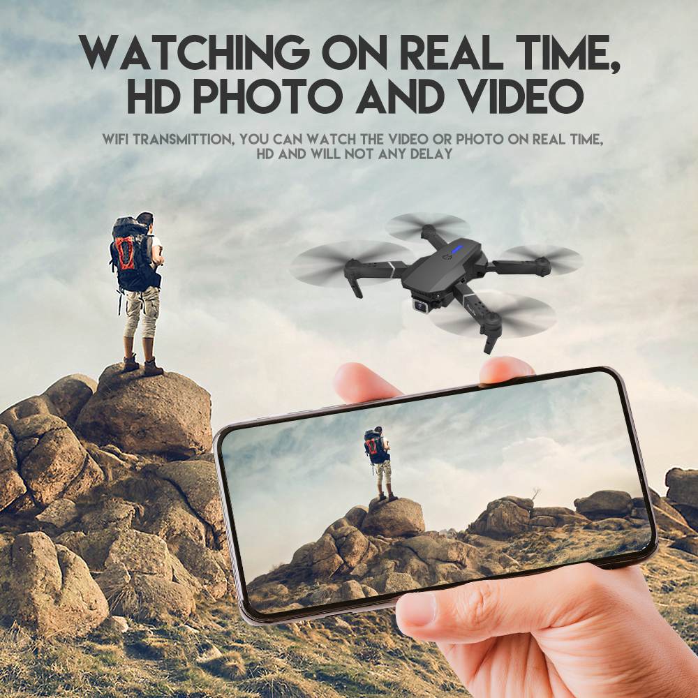 Máy Bay Điều Khiển Drone Flycam Camera 4K Ultra HD - Home and Garden