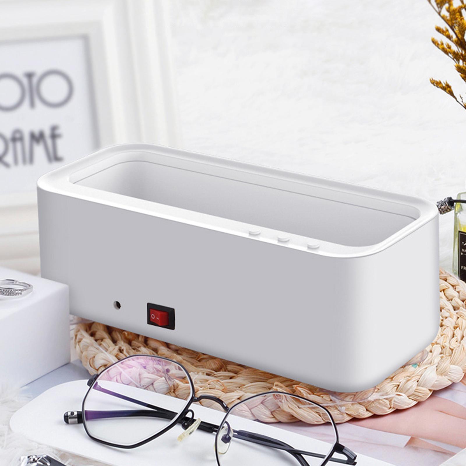Portable Ultrasonic Cleaner High Frequency Vibration Electric for Rings Coin