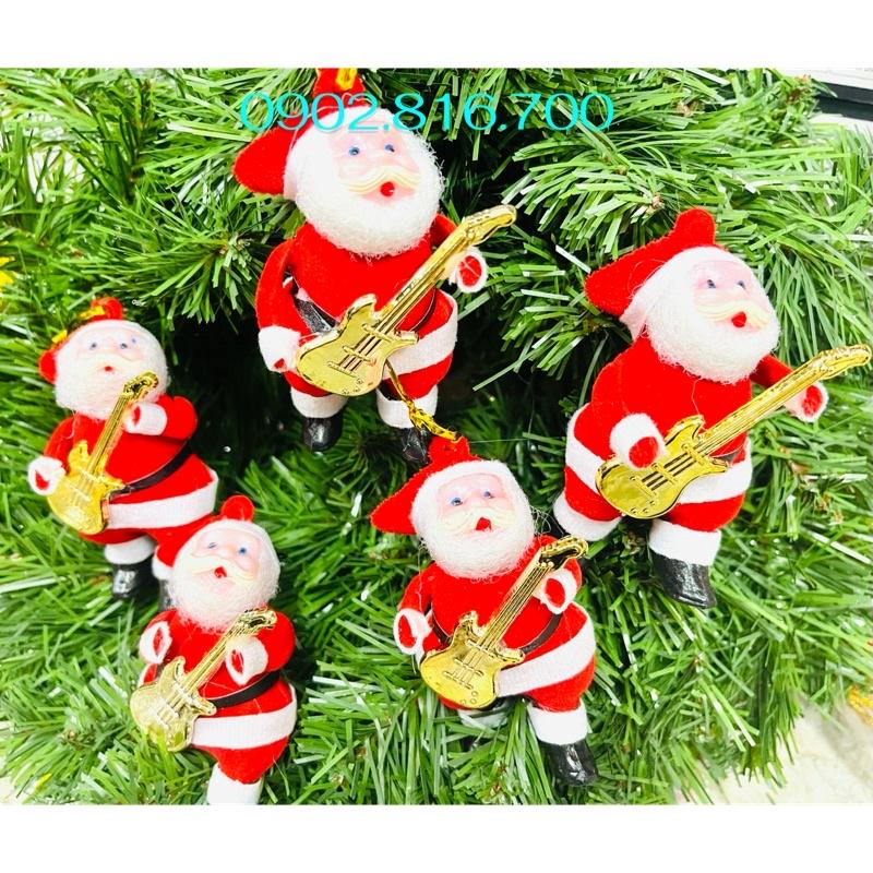 Sét ông già noel phụ kiện làm vòng nguyệt quế , treo cây thông trang trí noel giáng sinh