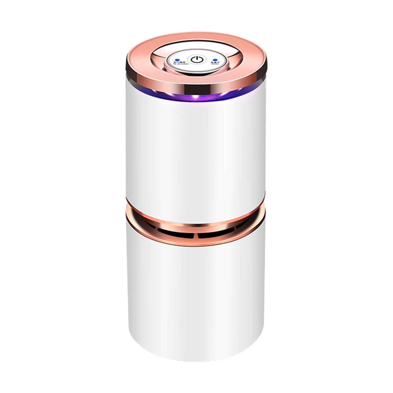 Car Air Portable Room Mini USB Quiet for Smoke Pollen Odors