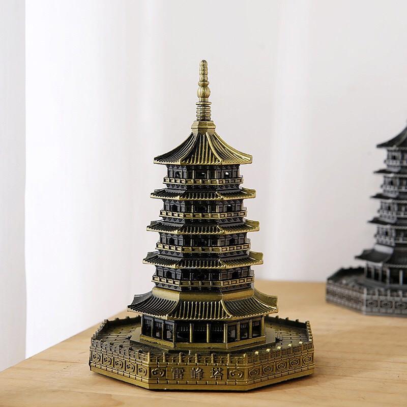 Mô Hình Tháp Chùa Lôi Phong - Hàng Châu, Trung Quốc